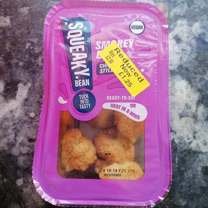 photo of Squeaky Bean Smokey BBQ Chicken Style Bites shared by @sarahburland on  03 Nov 2021 - review