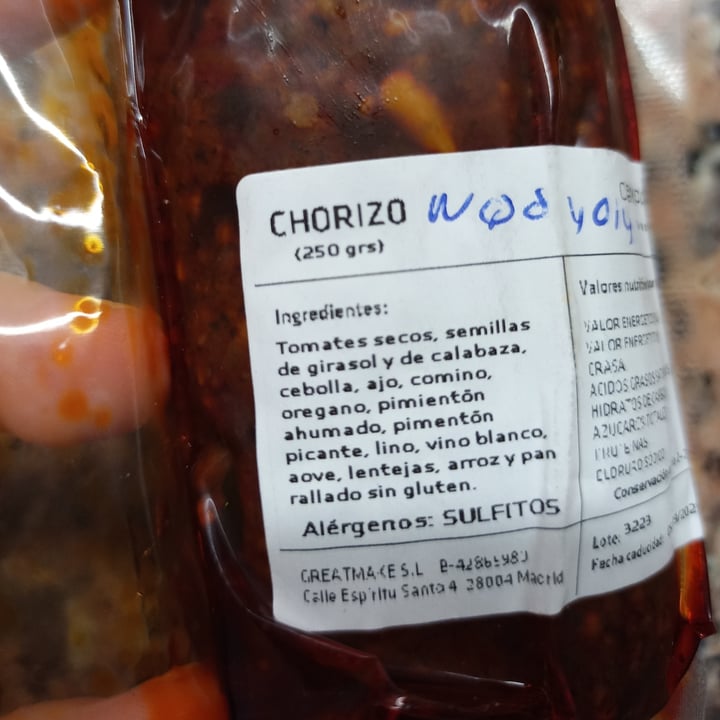 review photo of Compasión Chorizo shared by @mlyse00 on 26 Sep 2021 - review