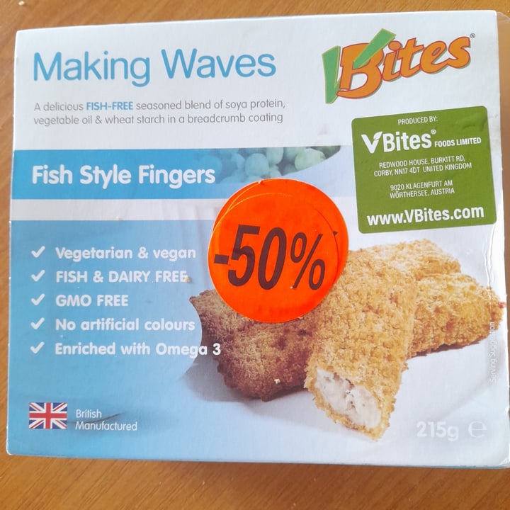 photo of VBites Fishless Style Fingers shared by @alice50 on  04 Mar 2022 - review