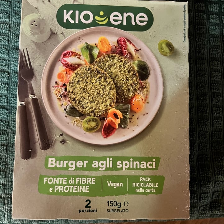photo of Kioene Burger agli Spinaci shared by @toscanofi on  30 May 2022 - review