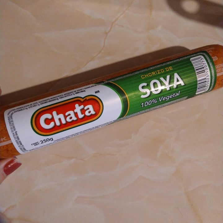 photo of La Chata Chorizo de soya shared by @monivegana on  21 Jun 2021 - review