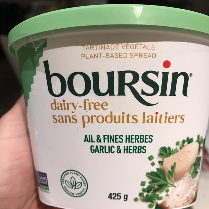 photo of Boursin Boursin dairy free Garlic and Herbs shared by @ladyjazz7 on  11 Oct 2021 - review