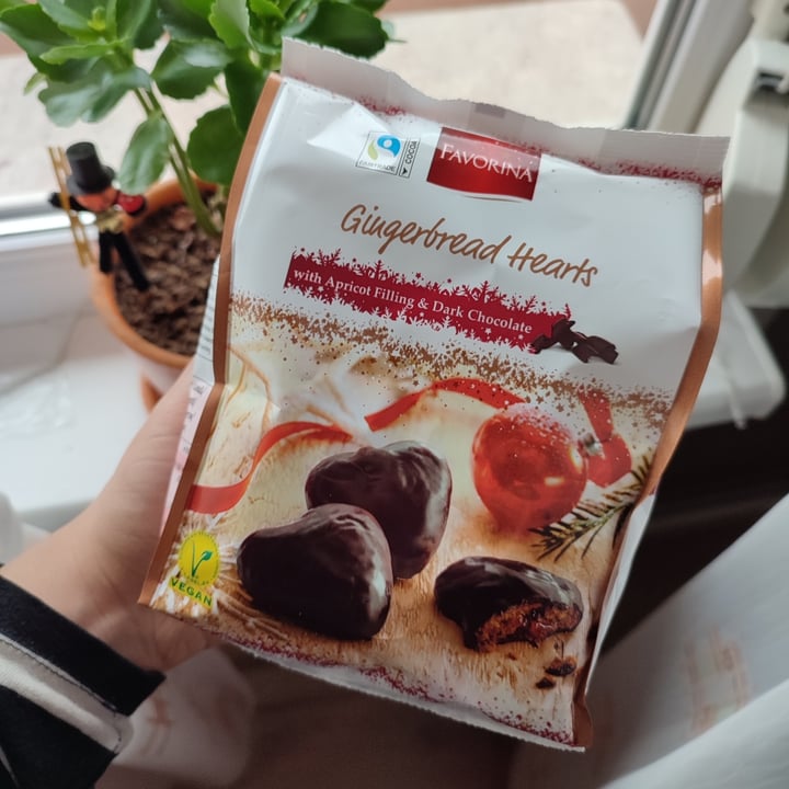 photo of Favorina Gingerbread Hearts shared by @flouredfingers on  08 Dec 2022 - review