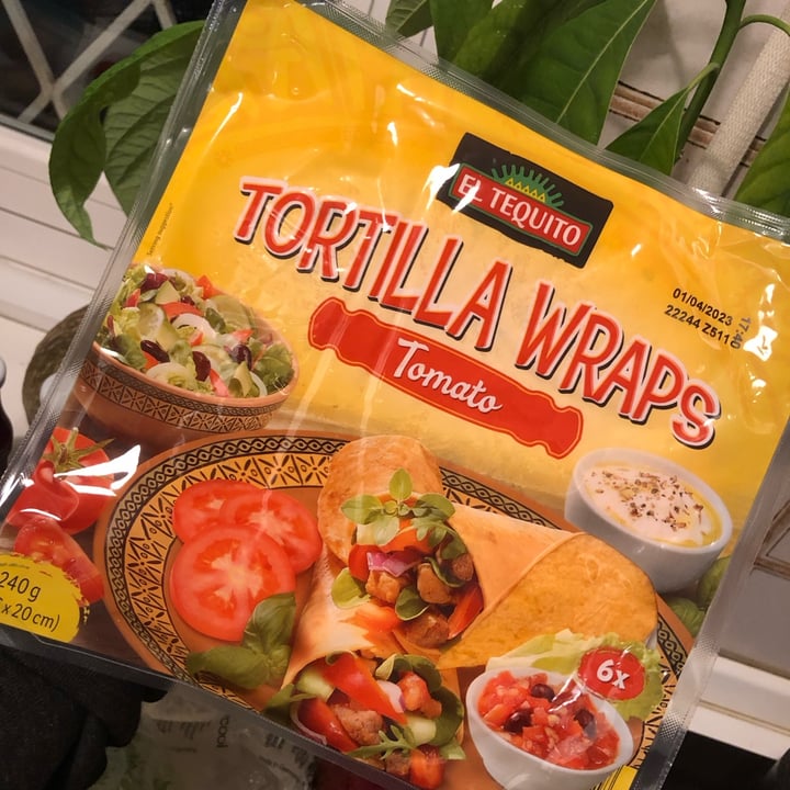 photo of El Tequito Tortilla wrap tomate shared by @asepticfrost on  26 Oct 2022 - review