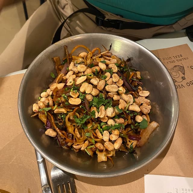 Photo of the dish “Wok de seitán”
