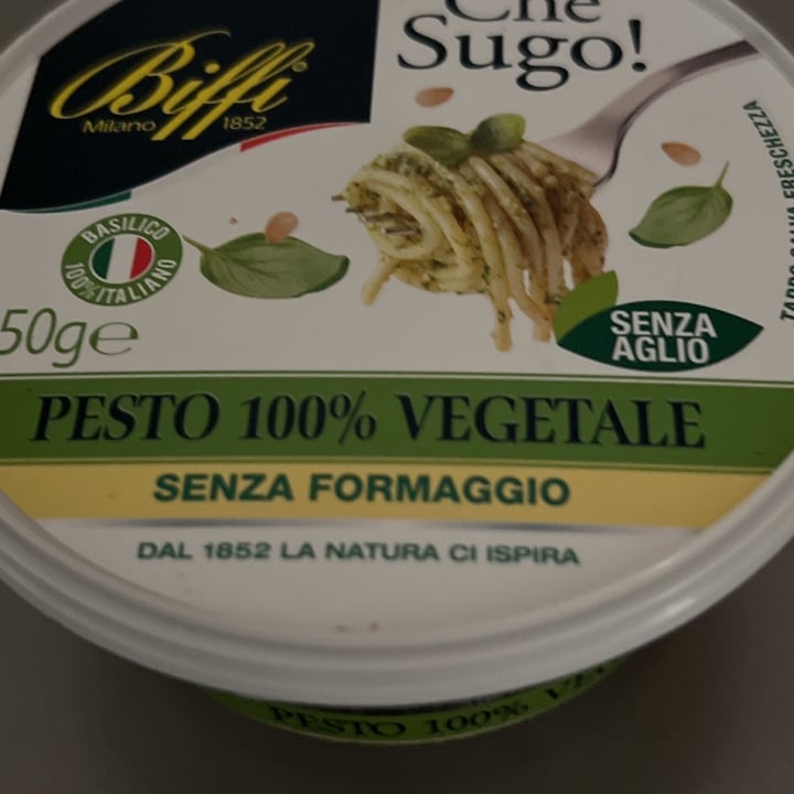 photo of Biffi Pesto 100% Vegetale shared by @francescavegan on  16 Sep 2022 - review