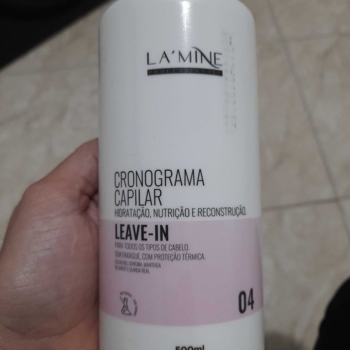 review photo of La'Mine Professionall Leave-in Cronograma Capilar shared by @luag on 21 Apr 2022 - review