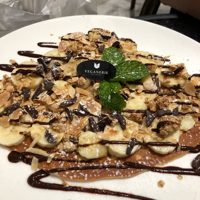 Photo of the dish “Banana Almond Crepe”
