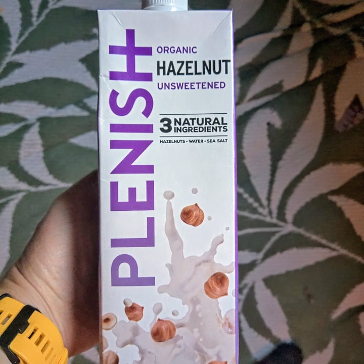 photo of Plenish Organic Hazelnut Unsweetened Milk shared by @natandmart on  06 Sep 2021 - review