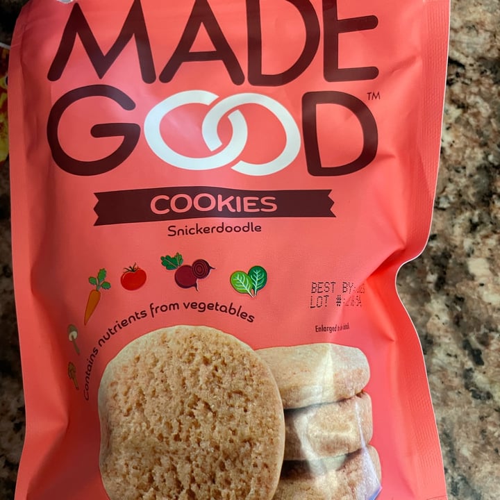 photo of Made Good Cinnamon Sugar Cookies shared by @jdwatts on  23 Nov 2022 - review