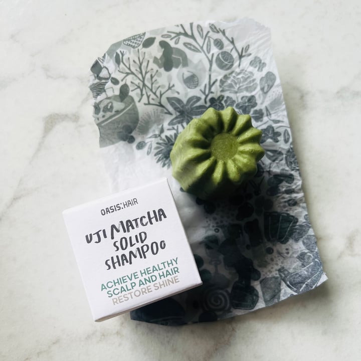 photo of OASIS: Uji Matcha Solid Shampoo shared by @consciouscookieee on  24 Oct 2022 - review