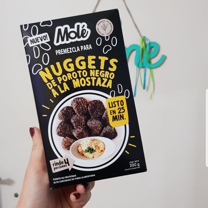 photo of Molé Nuggets de poroto negro a la mostaza shared by @luciamilici1 on  04 Nov 2021 - review