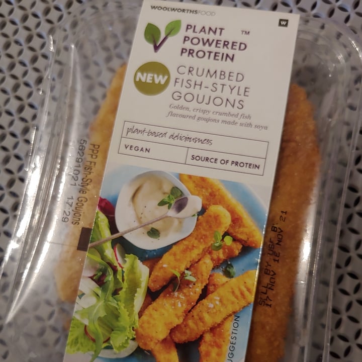 photo of Woolworths Food Crumbed fish-style goujons shared by @kaulana on  03 Nov 2021 - review