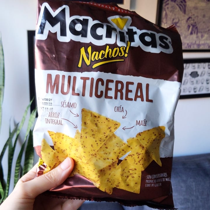 photo of Macritas Nachos Multicereal shared by @cardolina on  06 Dec 2021 - review
