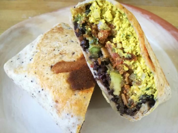 photo of The Fussy Vegan Breakfast Burrito shared by @sjl on  23 Sep 2019 - review