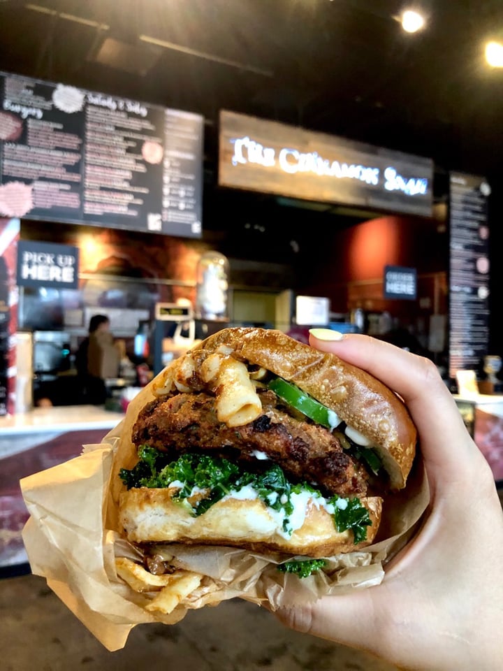 photo of The Cinnamon Snail Smoked Sage Seitan Burger shared by @sp3416 on  23 Aug 2019 - review