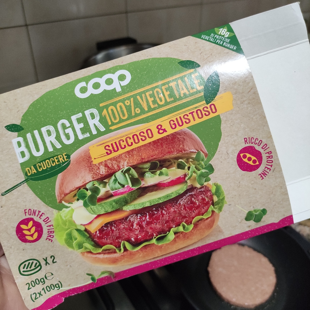 Burger Vegetale from Coop - Vegan Product Reviews & Ratings | abillion