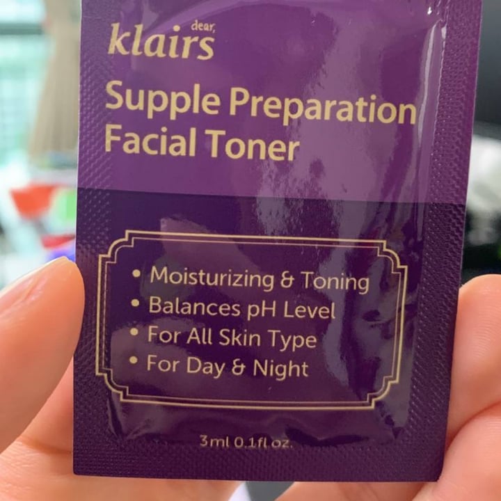 photo of Klairs Supple Preparation Facial Toner shared by @piggy-egg on  01 Apr 2022 - review