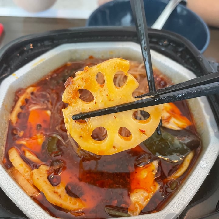 review photo of Hai Di Lao Vegetarian Self-Heating Hot Pot - Spicy shared by @carachew on 28 May 2021 - review