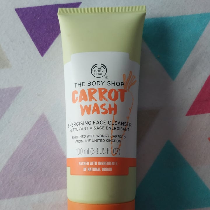 The Body Shop Carrot Wash Energizing Face Cleanser Review abillion