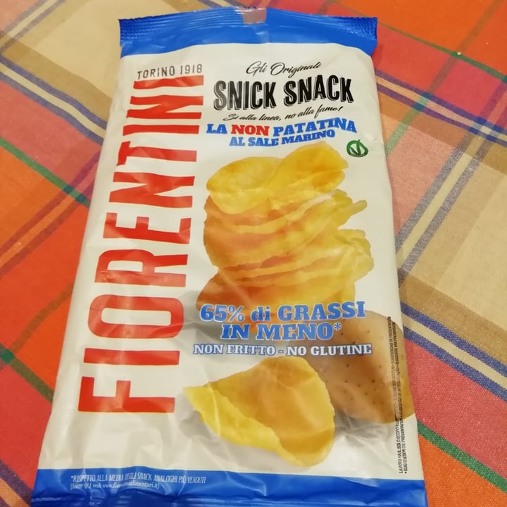 photo of Fiirentini snick snack La non patatina al sale marino shared by @cricala67 on  08 May 2022 - review