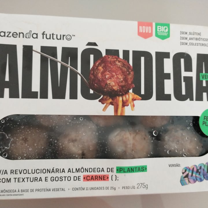 review photo of Fazenda Futuro - Future Farm Almôndega Vegetal shared by @adriam on 05 Jun 2022 - review