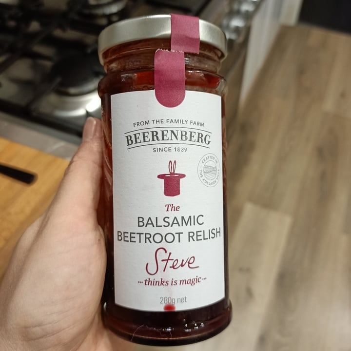 review photo of Beerenberg Balsamic Beetroot Relish shared by @plantbasedlans on 02 Jul 2020 - review