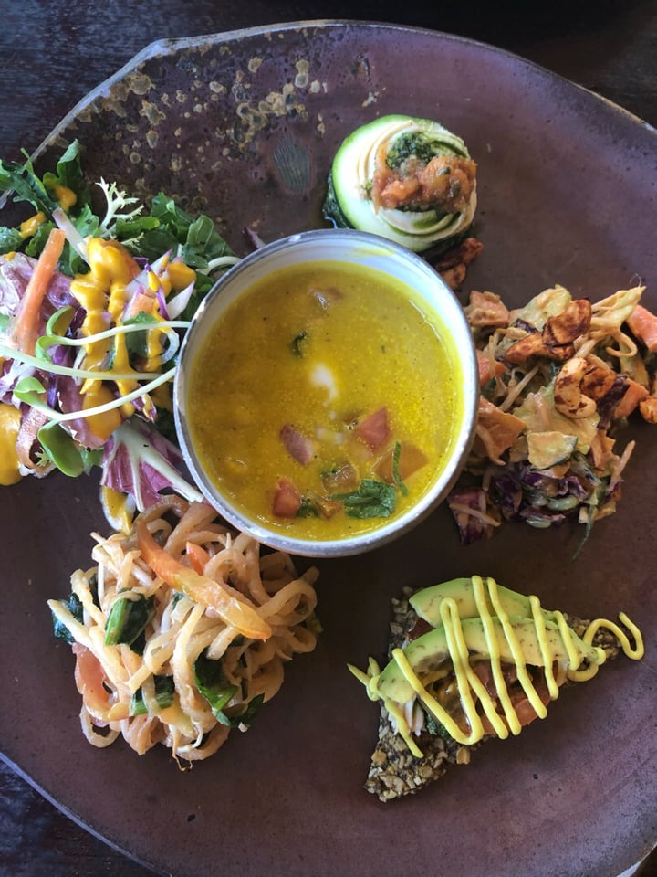 photo of Moksa Plant-based Restaurant & Permaculture Garden Chefs Sampler shared by @caittyler on  01 Jul 2019 - review