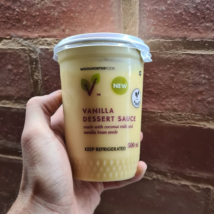 photo of Woolworths Food Vanilla dessert sauce shared by @brettie on  24 Oct 2021 - review