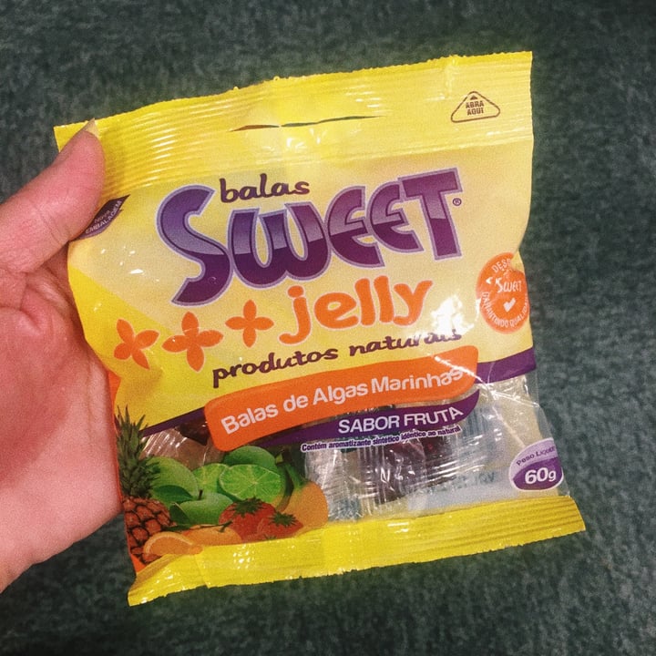 review photo of Sweet jelly Bala De Algas Marinhas shared by @larissaveg on 15 Nov 2021 - review