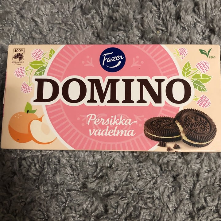 review photo of Fazer Domino persikkavadelma shared by @vegansweetneronig on 30 Jun 2021 - review