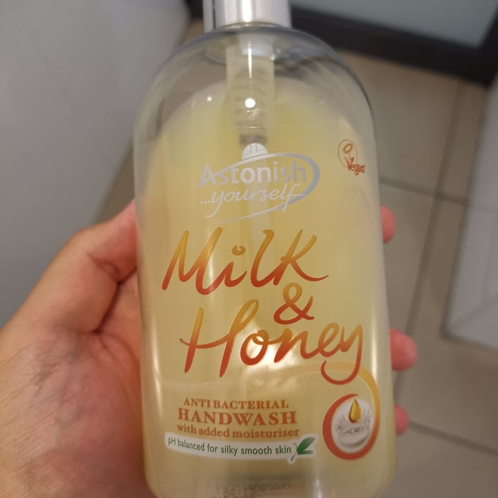 photo of Astonish Milk & Honey Protect & Care Antibacterial Handwash shared by @lukasser on  29 Oct 2020 - review