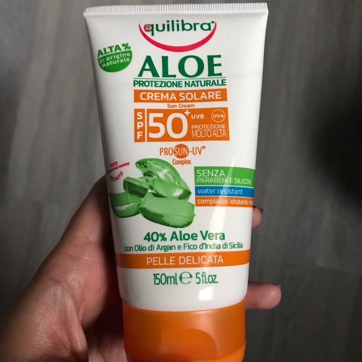 review photo of Equilibra Crema solare 50spf shared by @tamerice on 03 Apr 2022 - review