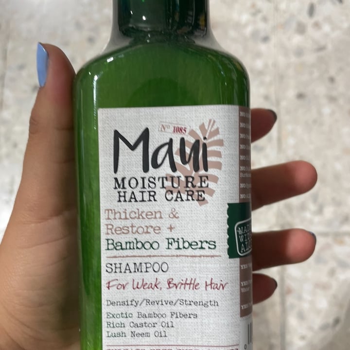 Maui Moisture bamboo fibers Shampoo Review abillion