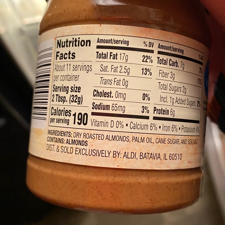 review photo of Simply Nature Creamy Almond Butter shared by @kitkas on 10 Jan 2021 - review