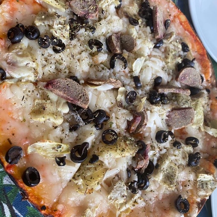 photo of Vegan E Meet Italy Foresta pizza shared by @ftc on  20 Sep 2020 - review