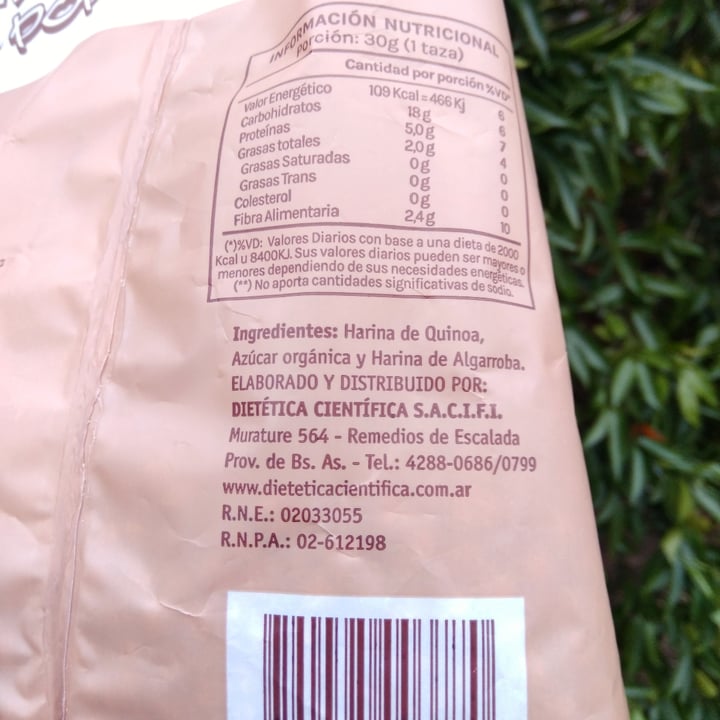 photo of Yin Yang Quinoa Pop con Algarroba shared by @petitsaltamontes on  27 Jun 2021 - review