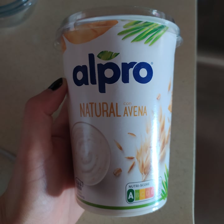 photo of Alpro Yogurt Natural con Avena shared by @rociobuciegas on  29 Jun 2020 - review