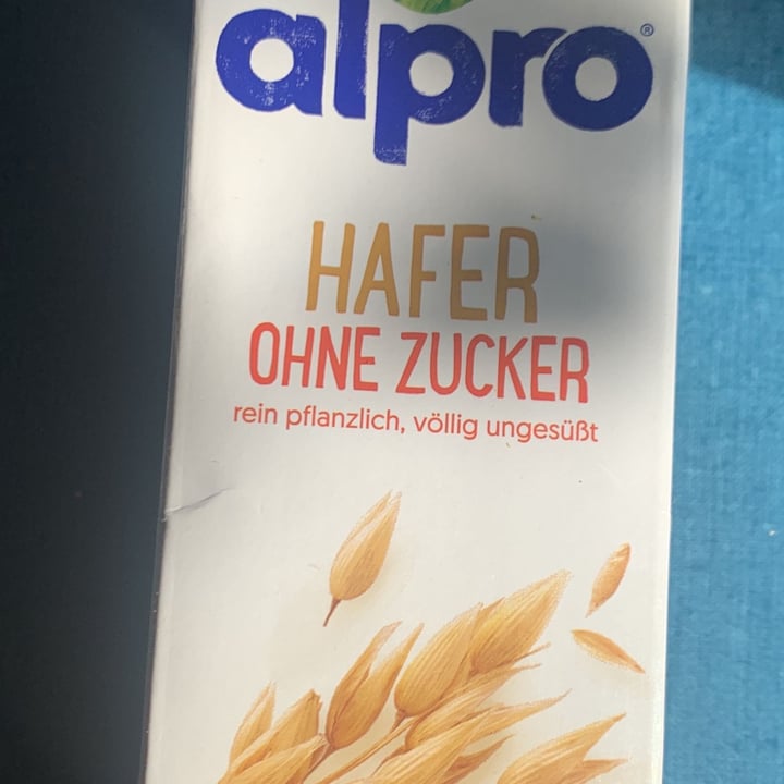 photo of Alpro Alpro Hafer Milch Ohne Zucker shared by @ellen7m on  26 Mar 2022 - review