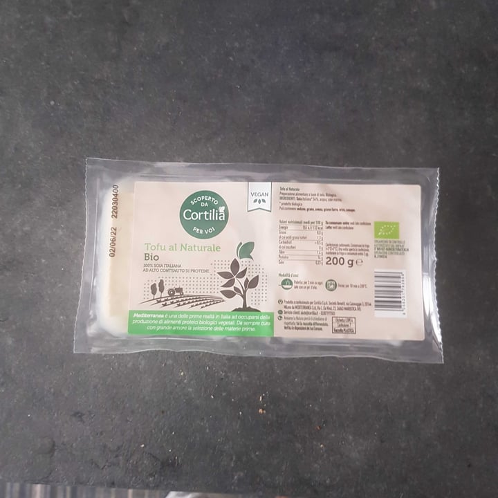 photo of Cortilia Tofu shared by @silviabassanini on  04 Apr 2022 - review