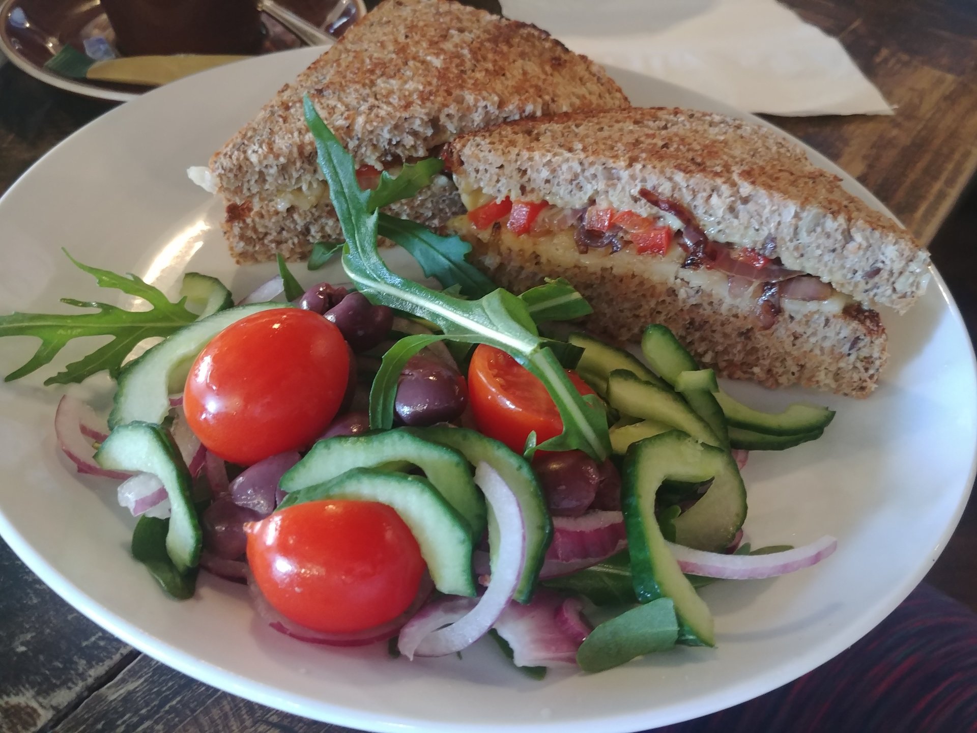 Knead Bakery Kloof Street Mediteranean Veg Toastie Reviews abillion