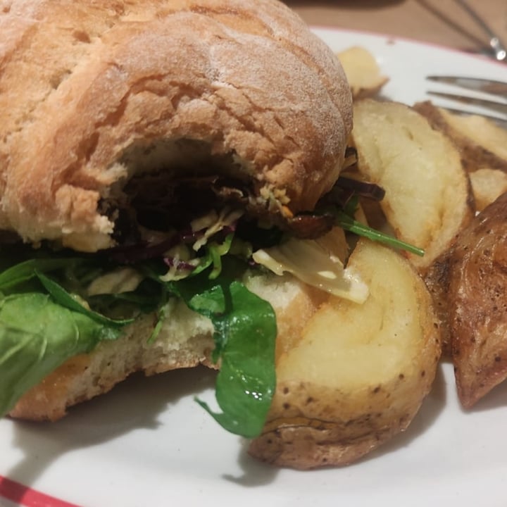 review photo of Gordo Vegano Sandwich De Girgolas shared by @greenan on 16 Jul 2022 - review
