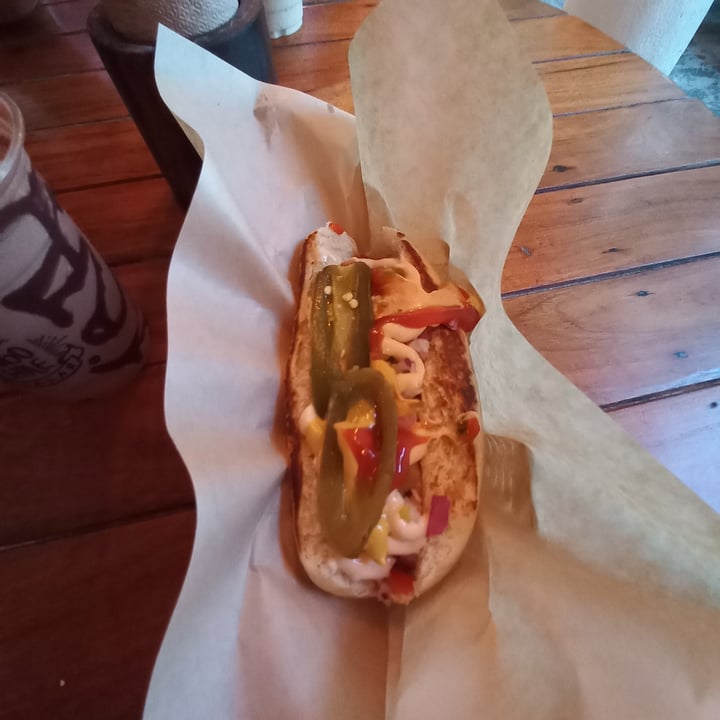 photo of Mango y Chile Hot Dog shared by @noyolotzinvegano on  02 Sep 2022 - review