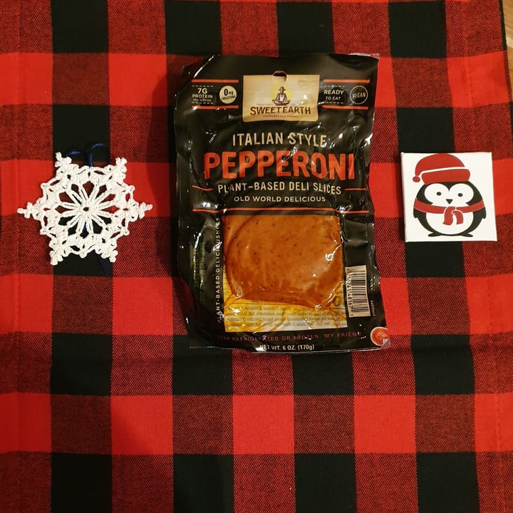 photo of Sweet Earth Italian Style Pepperoni shared by @anistavrou on  17 Dec 2020 - review