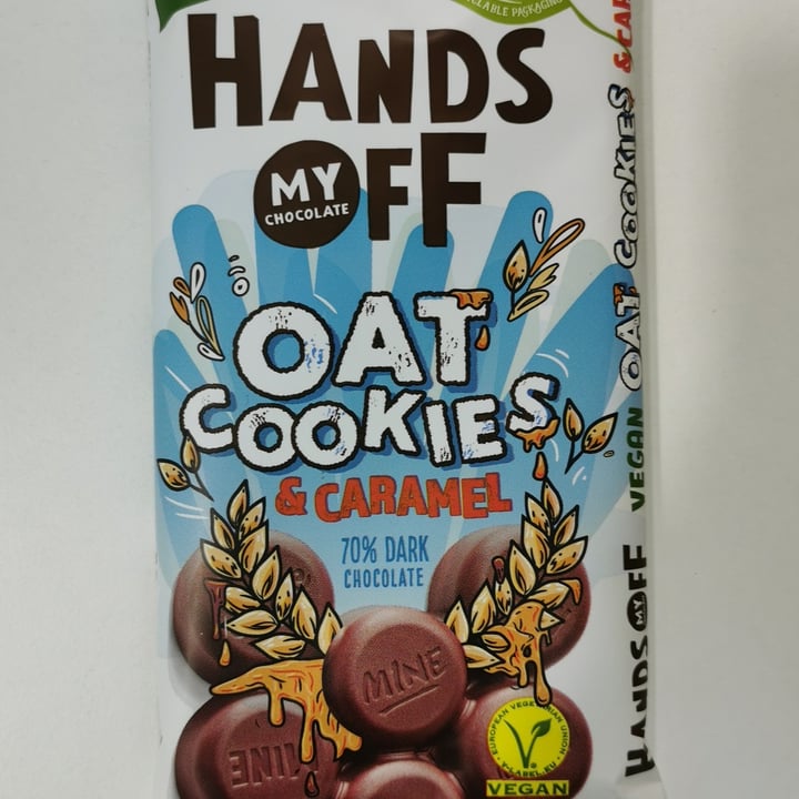 review photo of Hands Off My Chocolate Oat Cookies & Caramel shared by @notbadforavegan on 30 Sep 2022 - review