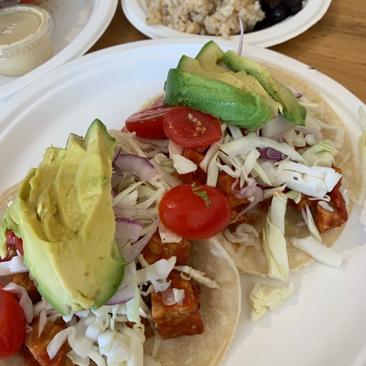 photo of Nature's Grill & Juice Bar Tempeh Tacos shared by @lasheslashes on  05 Sep 2021 - review