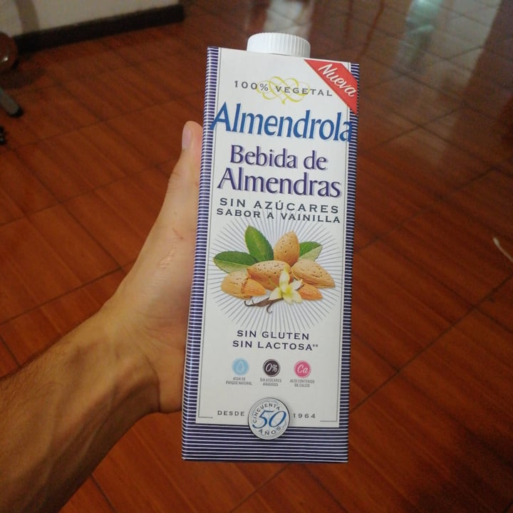 photo of Almendrola Leche De Almendras Sin Azúcar shared by @emmabike on  07 Mar 2021 - review