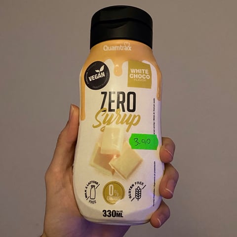 Sirop Zero Vanille 330 ml - Quamtrax