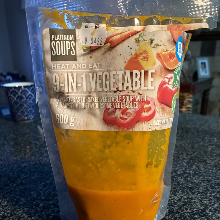 photo of Platinum Soups 9-In-1 Vegetable Soup shared by @miapretorius on  18 Apr 2022 - review