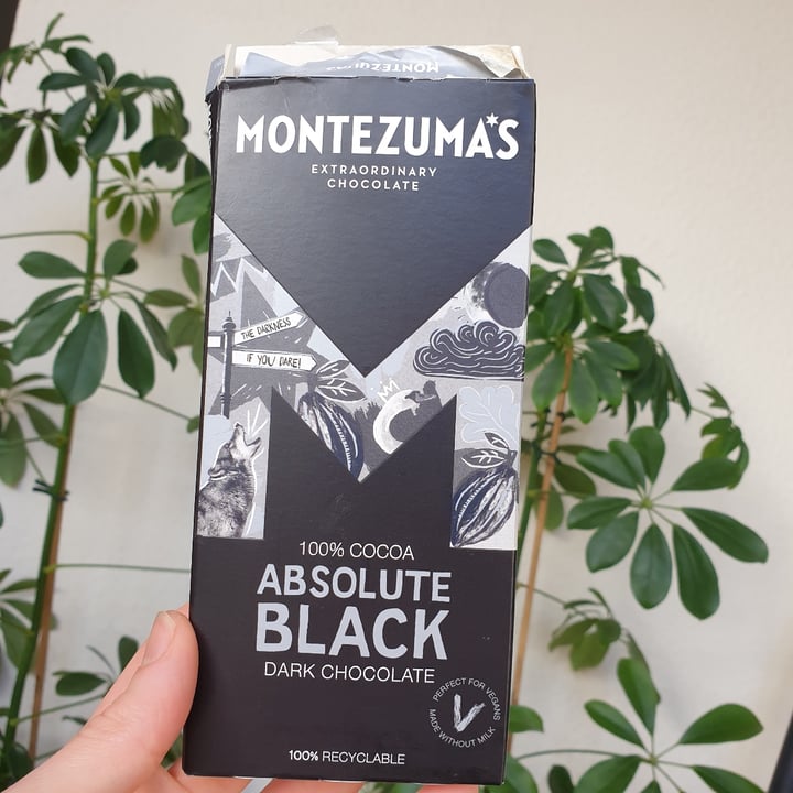 photo of Montezuma's 100% Cocoa Absolute Black Dark Chocolate shared by @peteri on  02 Mar 2022 - review